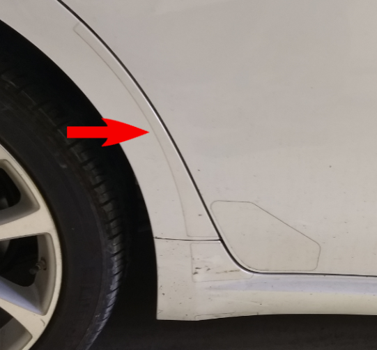 5874707010 - Toyota Avalon quarter protector, Right