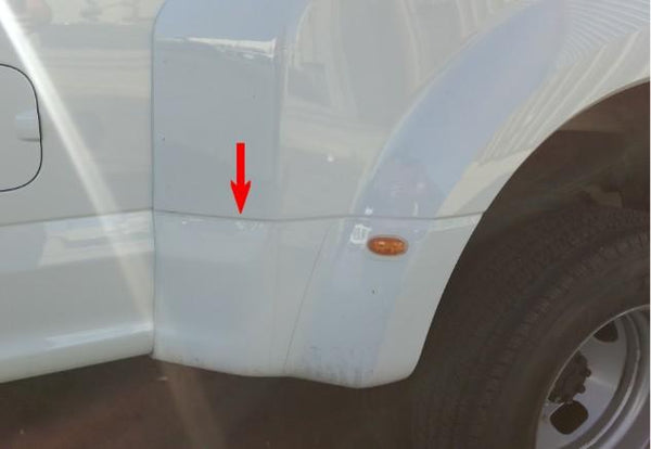 Unknown Ford F-350 bed protector, Front Left - 1110 Graphics